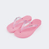 Chinelo Infantil Pampili Love Pink Fluor