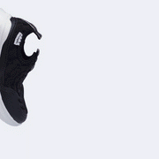 Tênis Infantil Feminino Sky Comfy Corações Preto