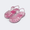 Sandália Infantil Feminina Valen Glitter Rosa