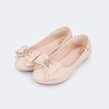 Sapatilha Infantil Feminina Fofura Strass Nude