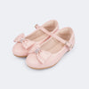 Sapatilha Infantil Feminina Bailarina Sintético Rosa