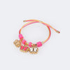 Pulseira Infantil Pampili Borboletas Pink Neon