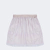 Saia Infantil em Tule Pampili com Strass Off White Rosa Holográfico