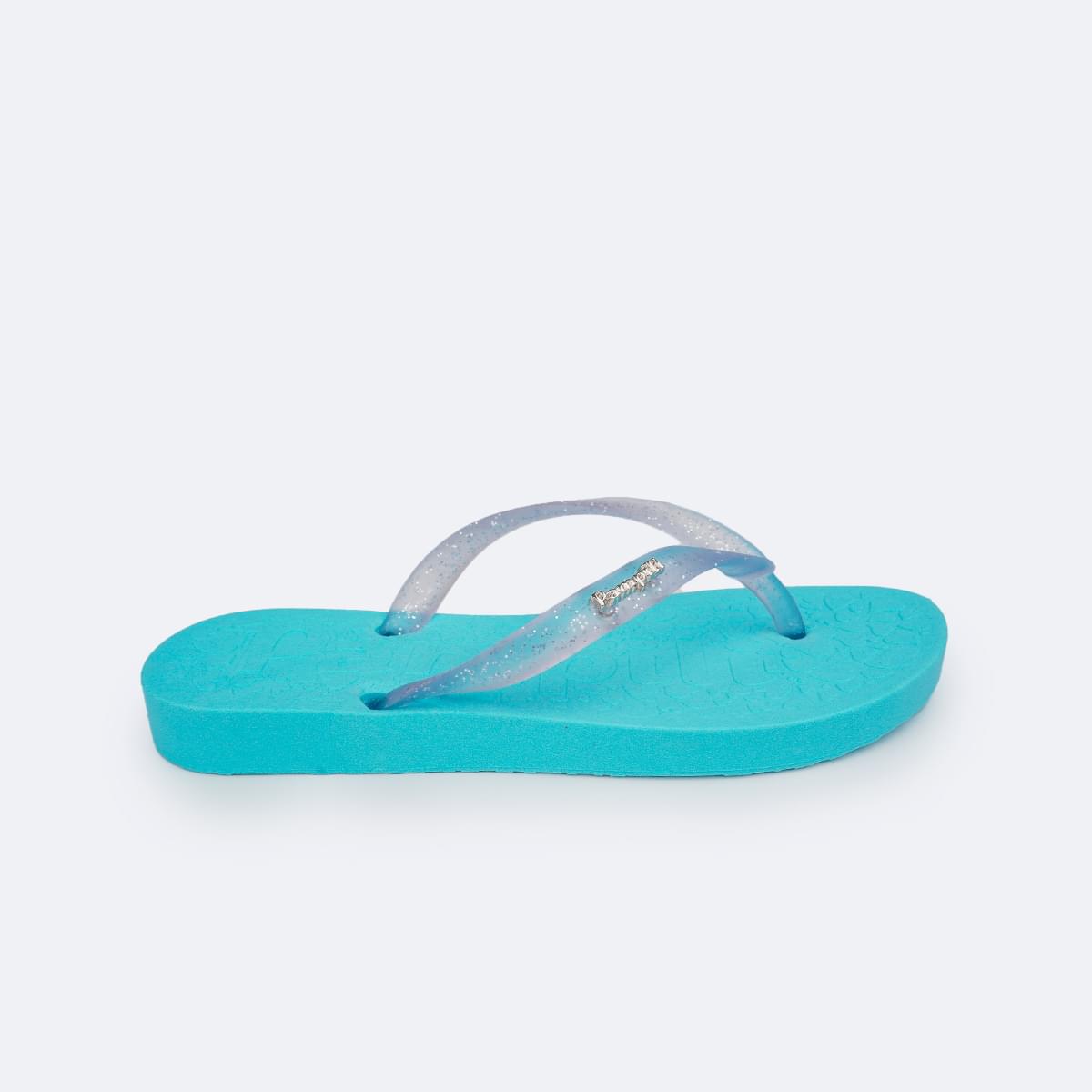 Chinelo Infantil Pampili Love Azul Dalia - Vem com necessaire!