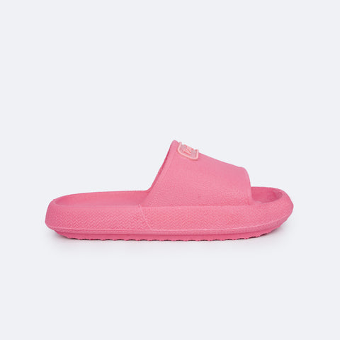 Chinelo Slide Infantil Pampili Mini Puff Pink - slide nuvem