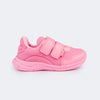 Tênis Infantil Feminino Mini Soft Comfy Rosa Neon