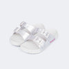 Chinelo Infantil Feminino Fun Glee Duas Fivelas Branco