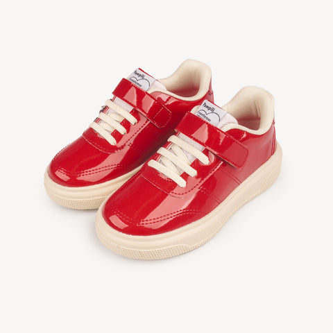 Tênis Infantil Pampili XP24 Morango Verniz Vermelho - PRÉ VENDA
