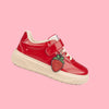 Tênis Infantil Pampili XP24 Morango Verniz Vermelho