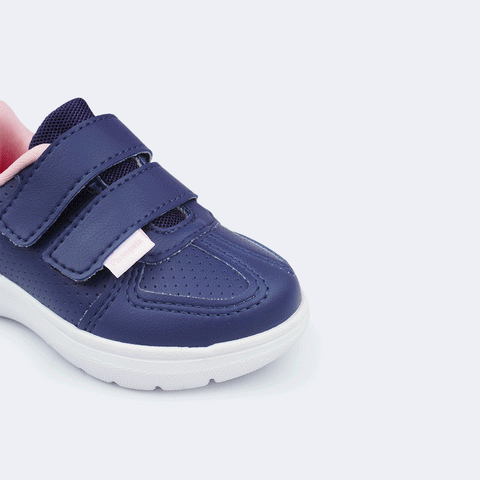 Tênis Infantil Feminino Sky Perfuros Marinho