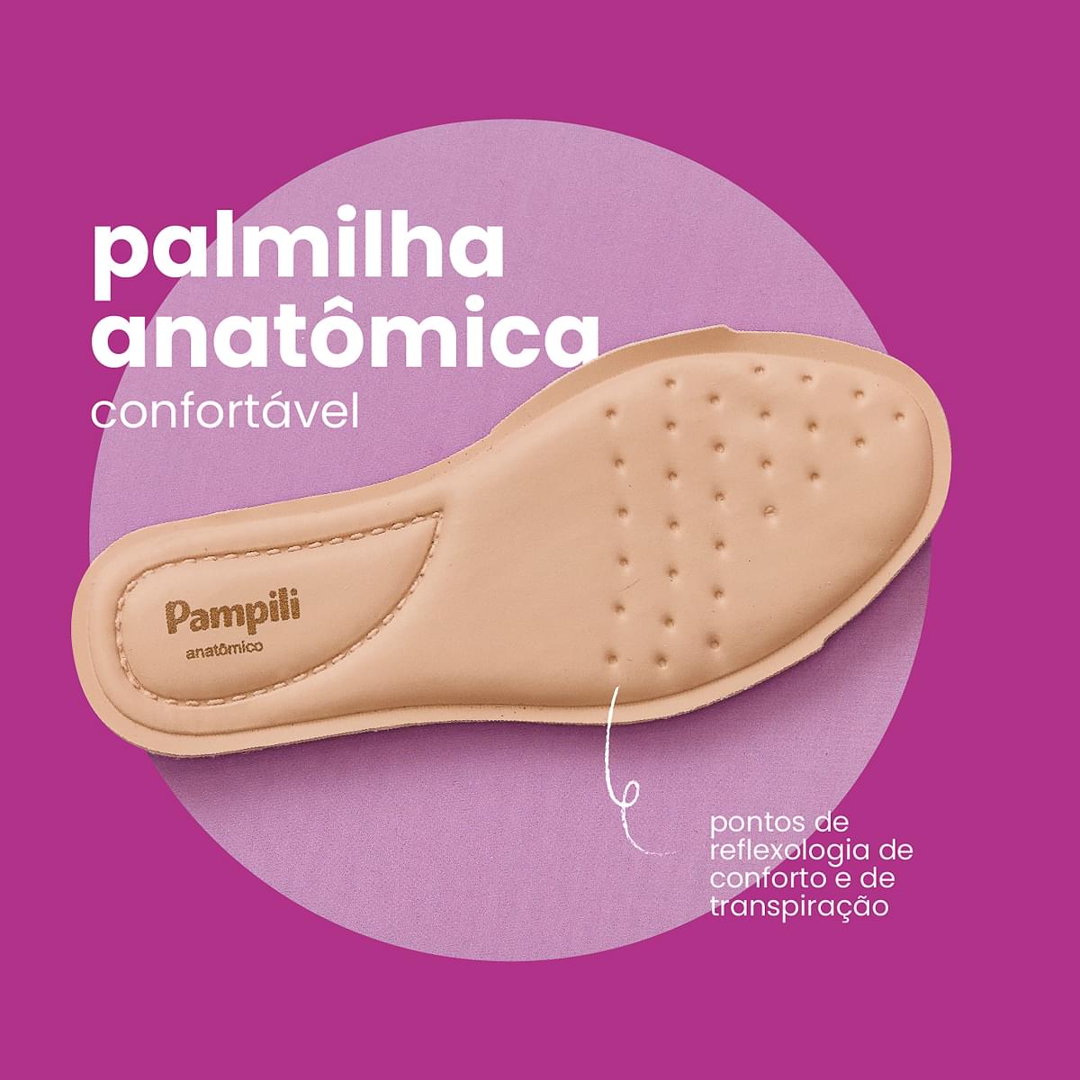 Sapato Infantil Pampili Bailarina com Strass Metalizado Dourado