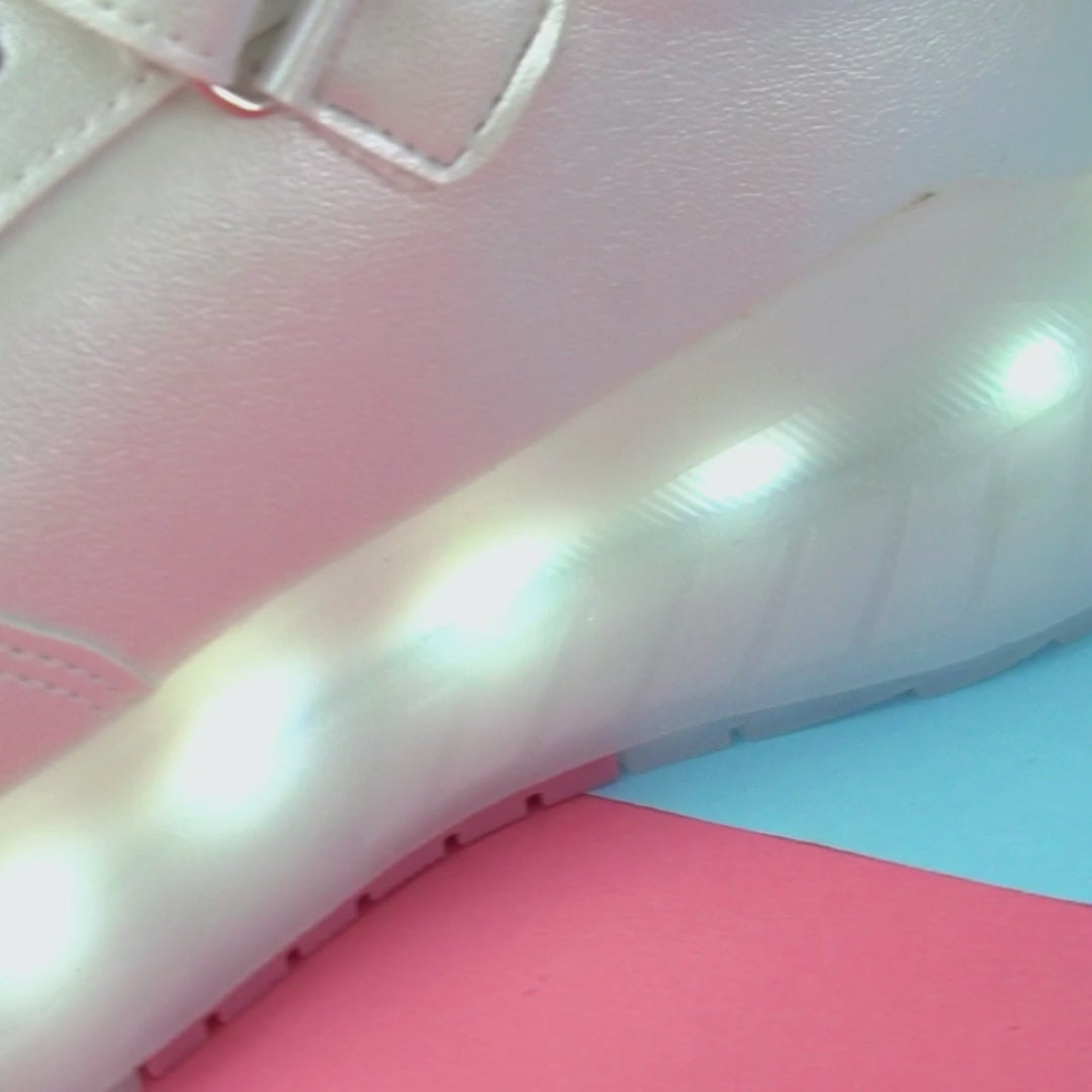 Tênis de Rodinhas Pampili Fly com Led Branco