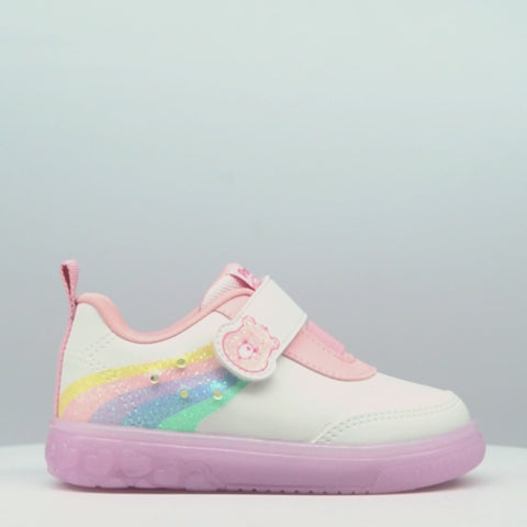 Tênis de Led Infantil Pampili Sneaker Luz Ursinhos Carinhosos Rosa