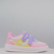 Tênis Infantil Feminino Up Candy Color Branco