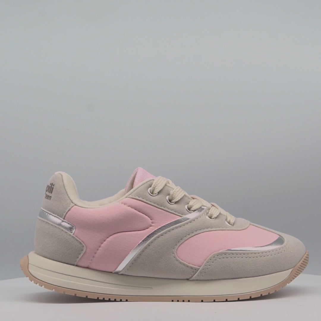 Tênis Infantil Feminino Zeal Rosa Natural