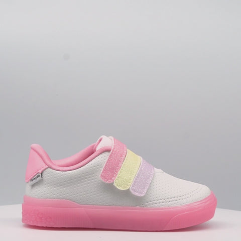 Tênis Infantil Feminino Pampili Yumi Glitter Colorido