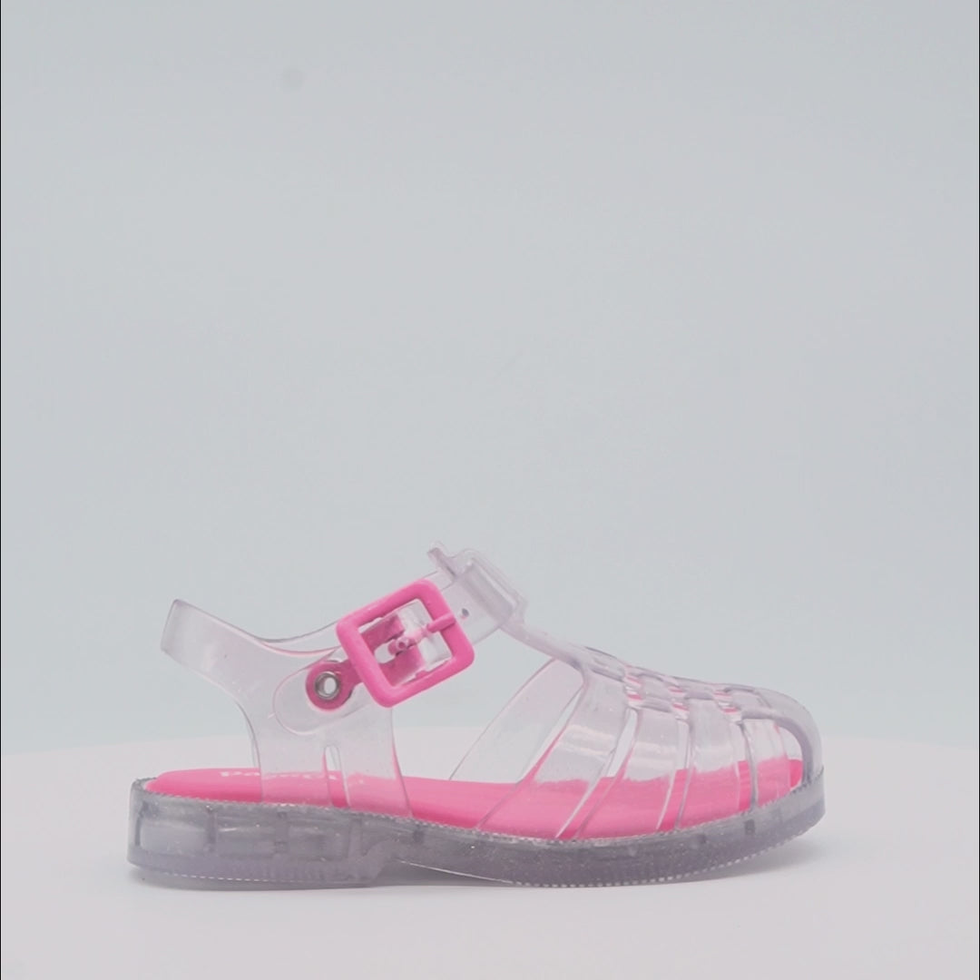 Sandália Infantil Feminina Valen Glitter Rosa