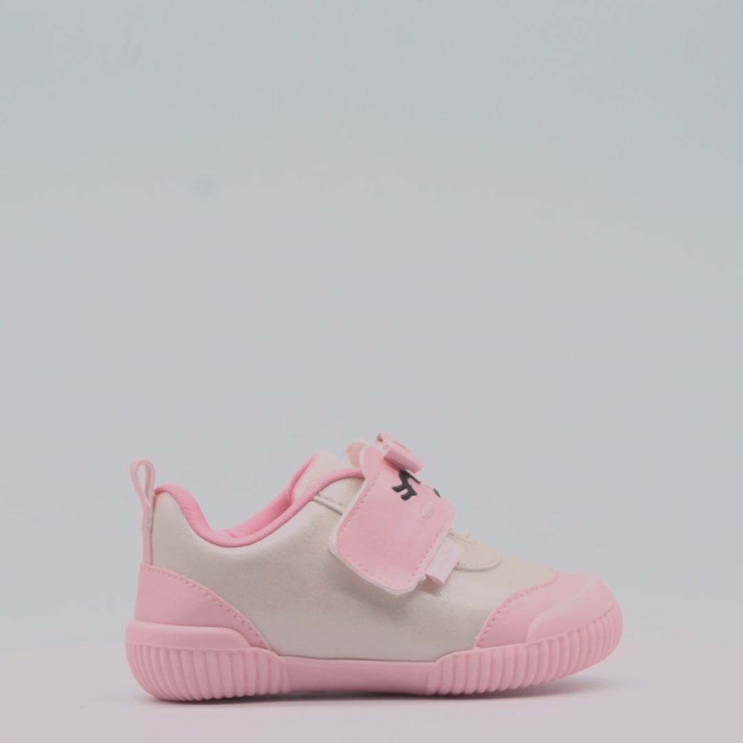 Tênis Infantil Feminino Yuyu Ursinha Rosa