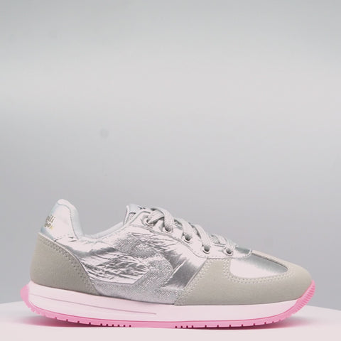 Tênis Infantil Feminino Zeal Glitter Prata