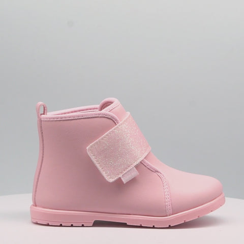 Bota Infantil Feminina Pampili Rubi Glitter Rosa