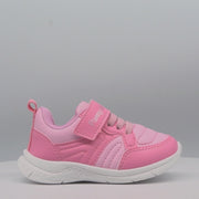 Tênis Infantil Feminino Mini Soft Recortes Rosa