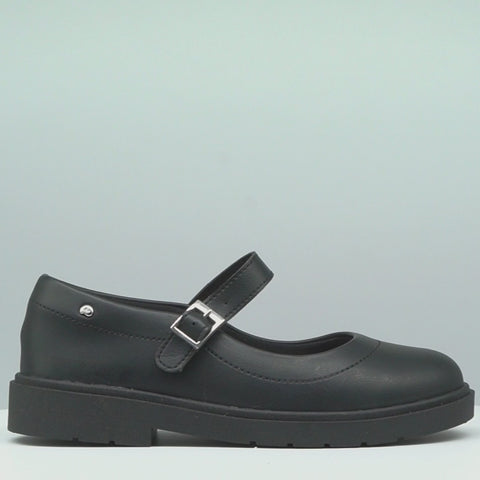 Sapato Infantil Pampili Tifany Costuras Preto