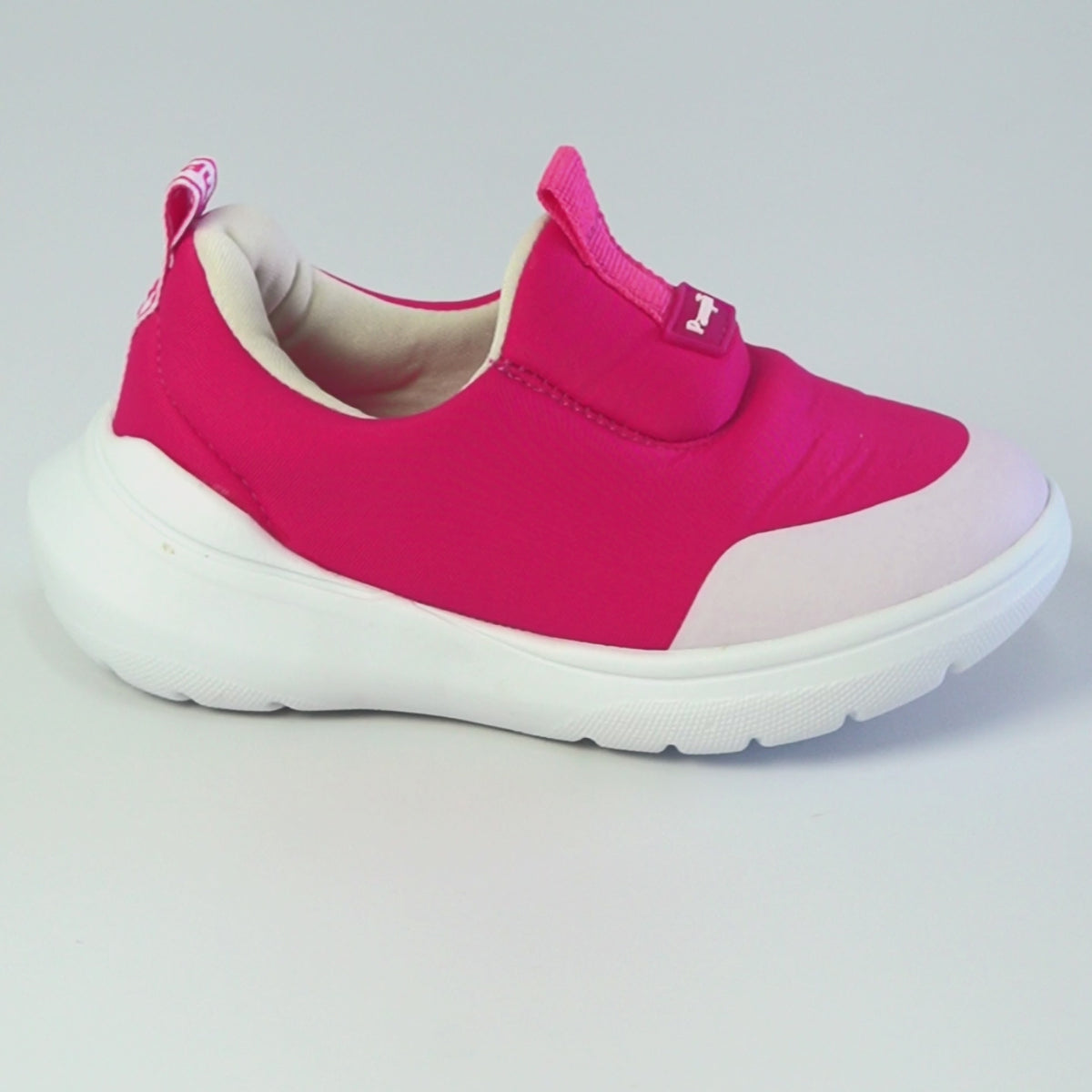 Tênis Calce Fácil Infantil Feminino Sky Pink