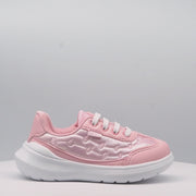 Tênis Infantil Feminino Sky Matelassê Coração Rosa