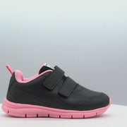 Tênis Infantil Pampili Gabby Escolar Preto Rosa