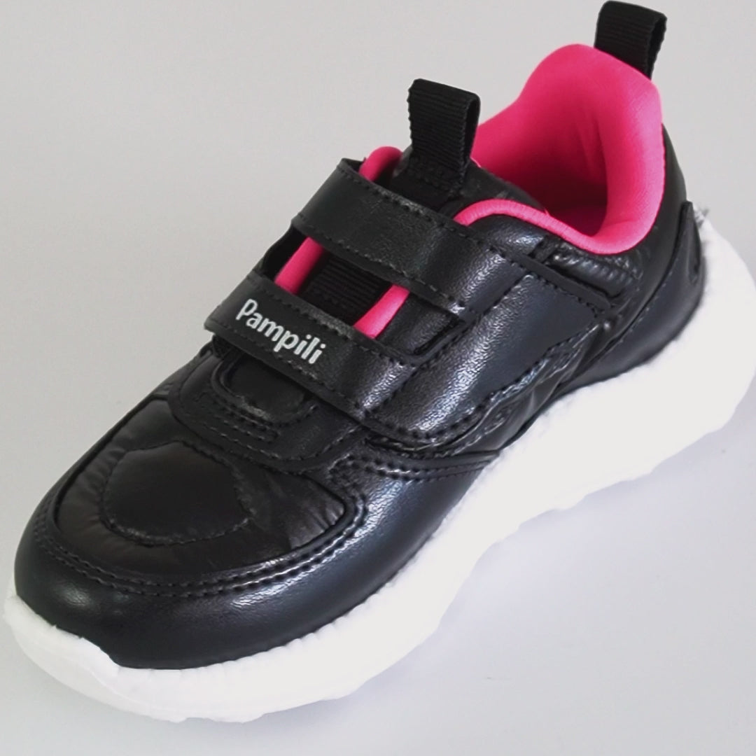 Tênis Infantil Feminino Bubble Preto