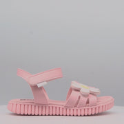 Sandália Papete Infantil Pampili Candy Margarida Rosa Glace