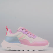 Tênis Infantil Feminino Bubble Candy Color Branco