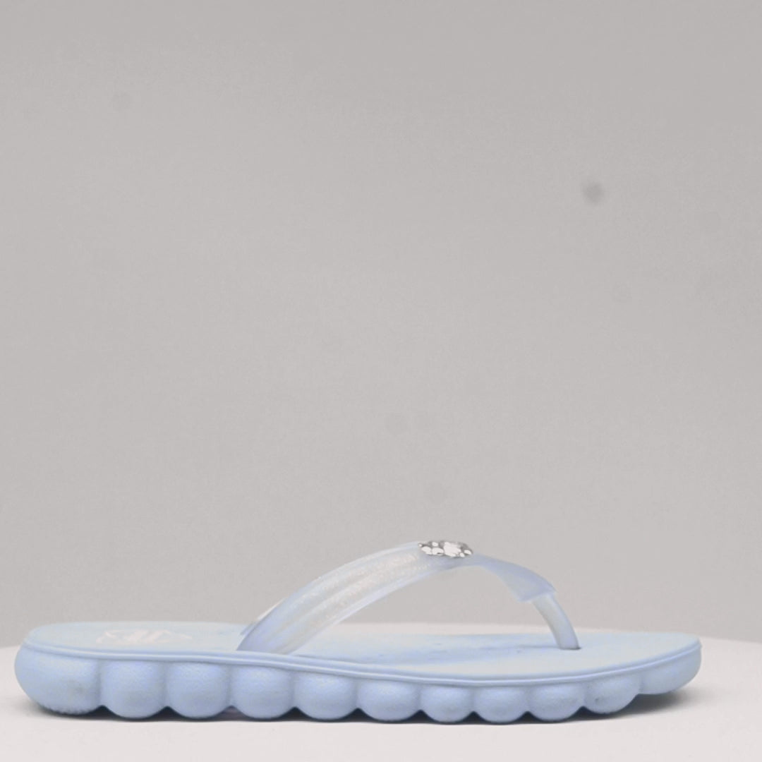 Chinelo Infantil Pampili Puffly Ursinhos Carinhosos Azul