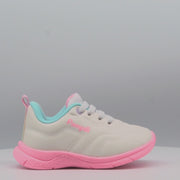Tênis Infantil Feminino Mini Soft Costura Branco Colorido