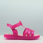 Sandália Infantil Feminina Candy Tiras Pink