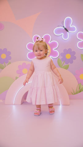 Sandália de Led Infantil Pampili Candy Colorida