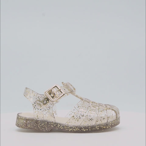 Sandália Infantil Feminina Valen Glitter Dourado