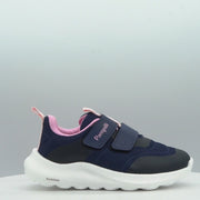 Tênis Infantil Feminino Bubble Escolar Azul Marinho