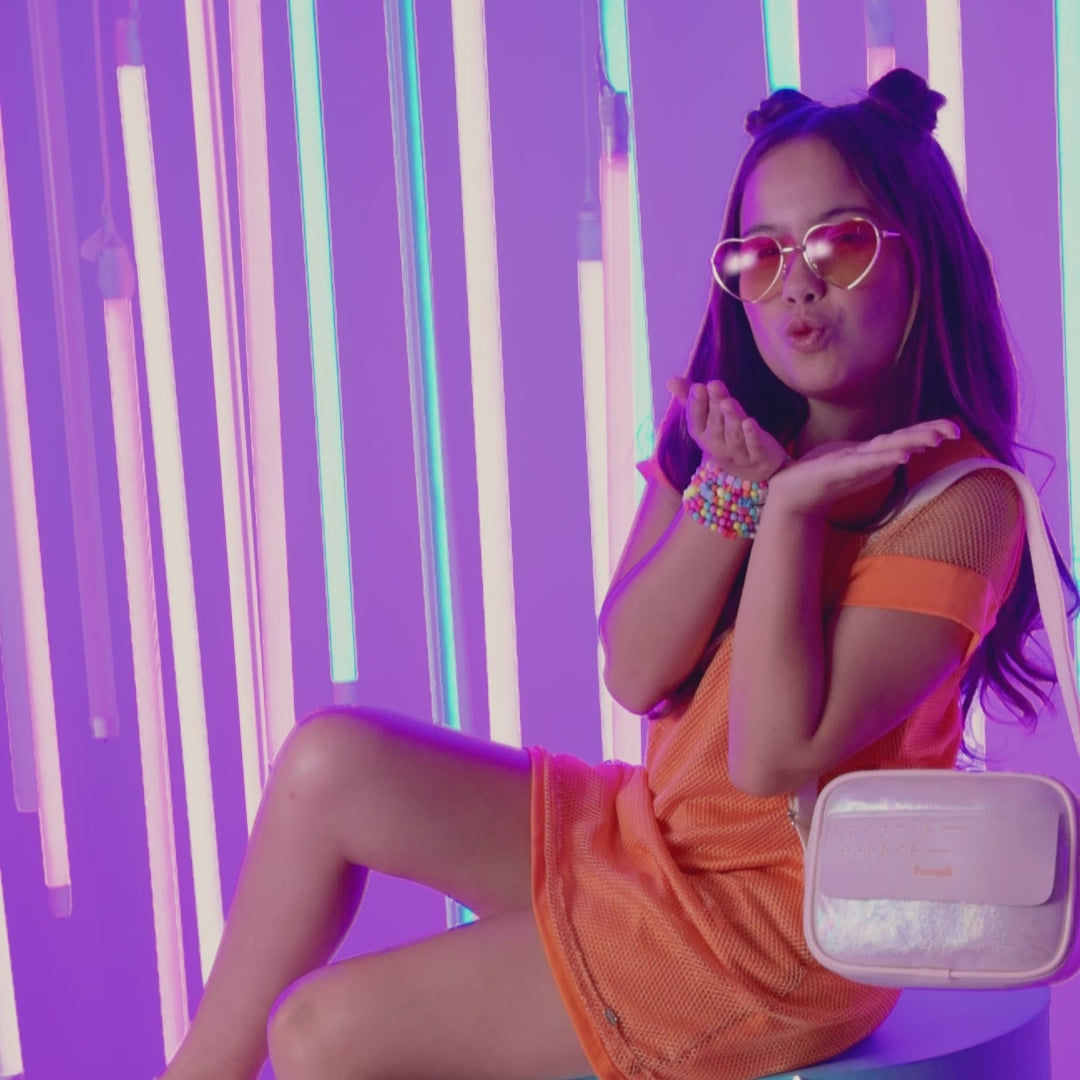 Bolsa Tiracolo Infantil Pampili Braile Nude
