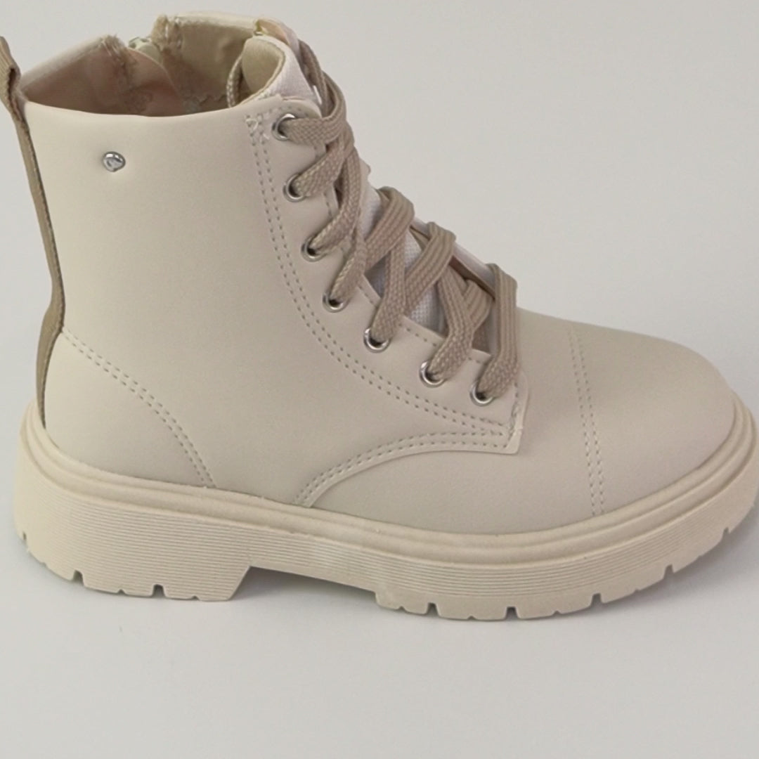 Bota Coturno Infantil Feminina Pampili Duda Nude