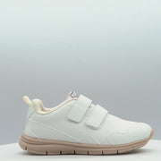 Tênis Infantil Pampili Gabby Escolar Branco Nude