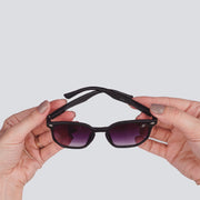 Óculos de Sol Infantil KidSplash! Proteção UV Gatinho Preto - imagem ilustrativa