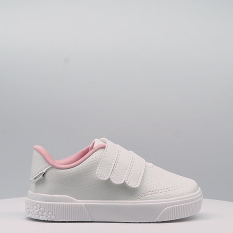 Tênis Infantil Feminino Pampili Yumi Glitter Branco