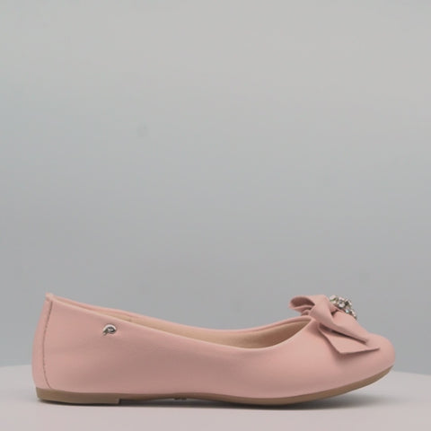 Sapatilha Infantil Feminina Fofura Strass Rosa