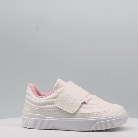 Tênis Infantil Feminino Pampili Yumi Matelassê Branco