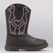 Bota Infantil Feminina Annie Western Café