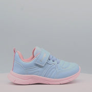 Tênis Infantil Feminino Mini Soft Costura Azul Claro