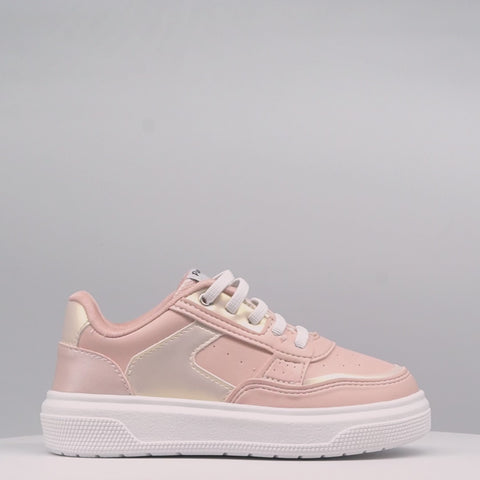 Tênis Infantil Feminino XP 24 Calce Fácil Recortes Rosa
