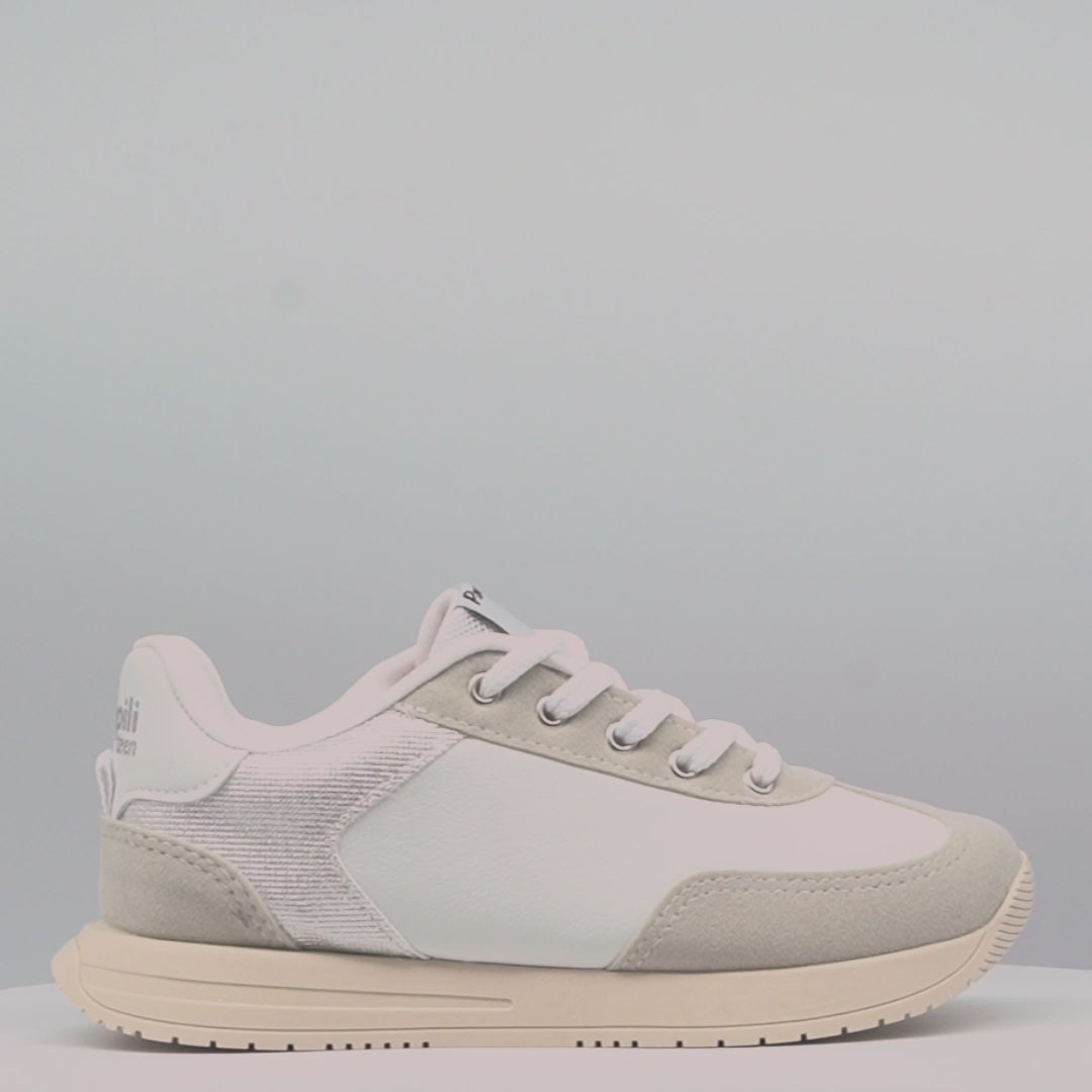 Tênis Infantil Feminino Zeal Off White