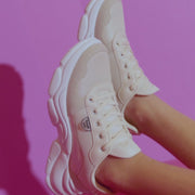 Tênis Infantil Feminino Winnie Laminado Telado Nude